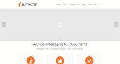 Desktop Screenshot of infinote.com